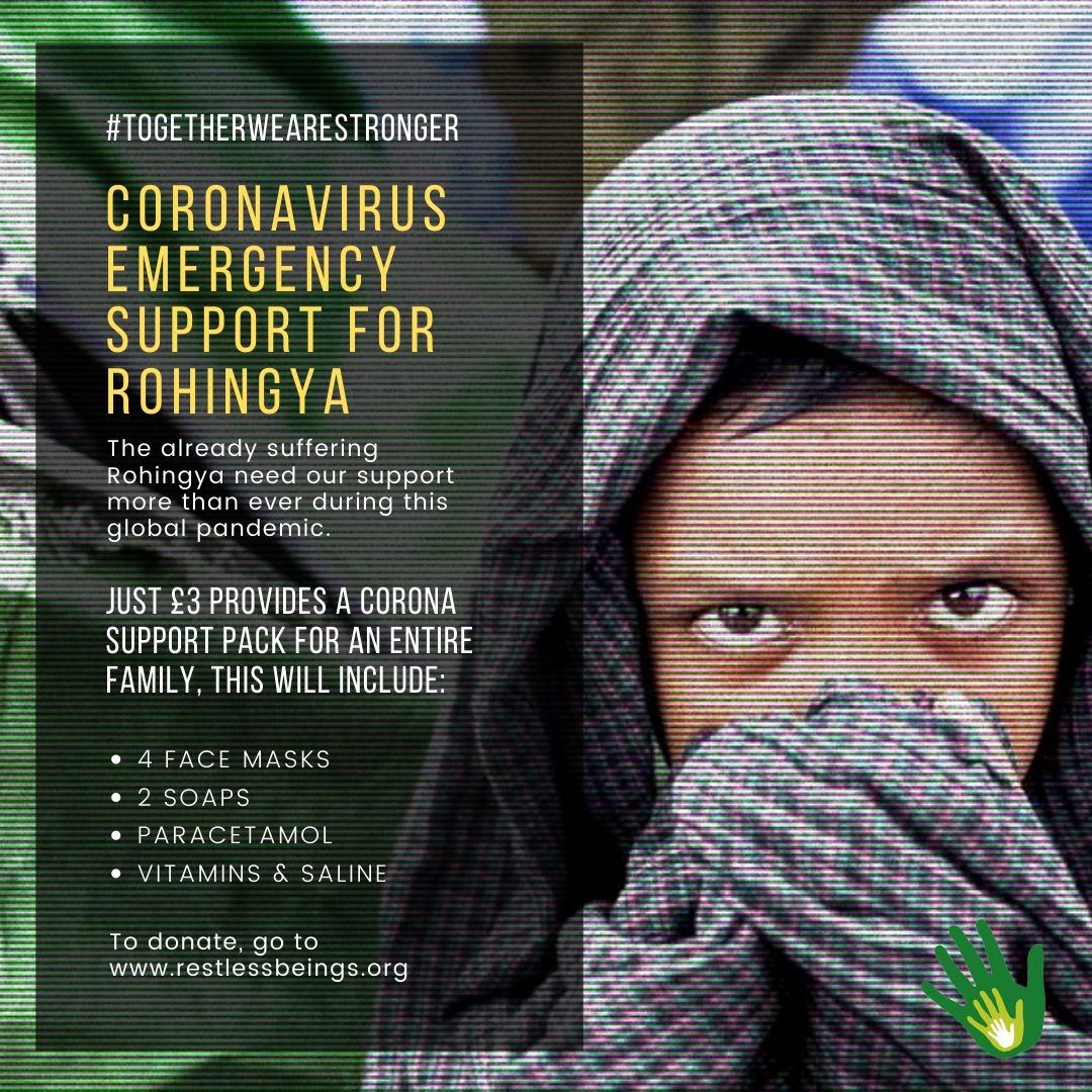 COVID-19 EMERGENCY SUPPORT FOR ROHINGYA