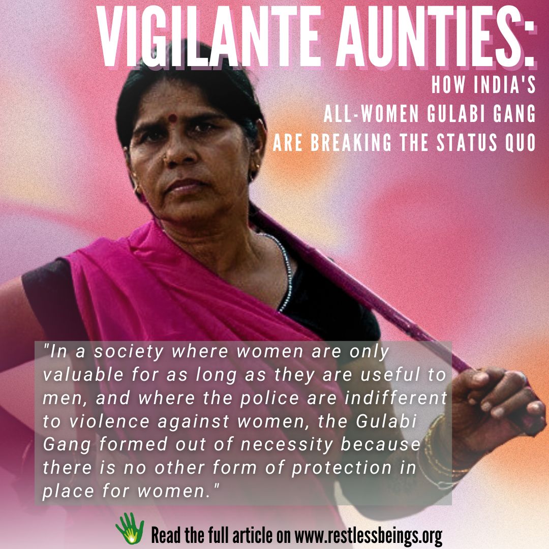 Vigilante Aunties: How India’s All-Women Gulabi Gang Are Breaking The Status Quo